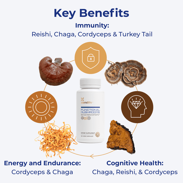 Functional Mushrooms XtendLife Natural Products