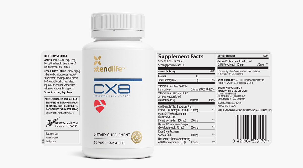 GG Pure + CX8 - Heart Health Support