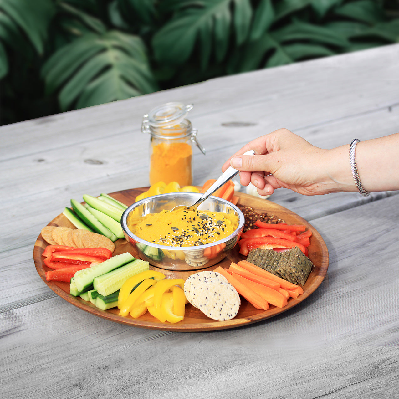 Recipe: Golden Turmeric Hummus with Butternut Squash