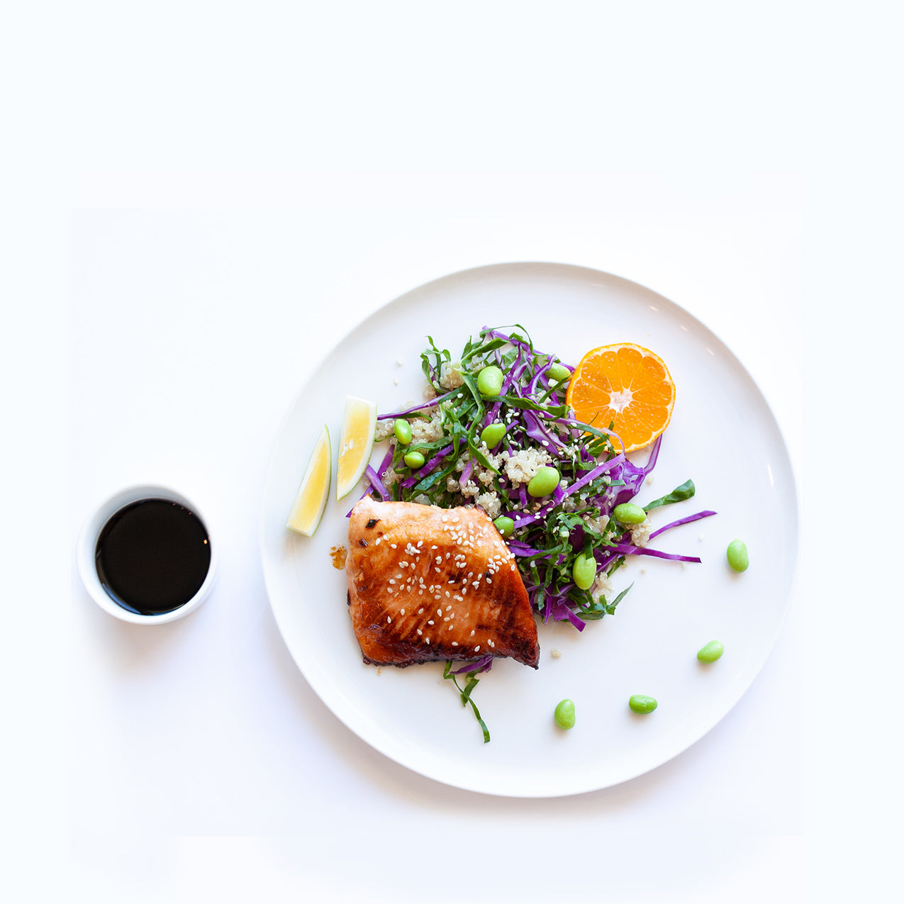 Recipe: Honey Orange Salmon with Asian Quinoa Salad